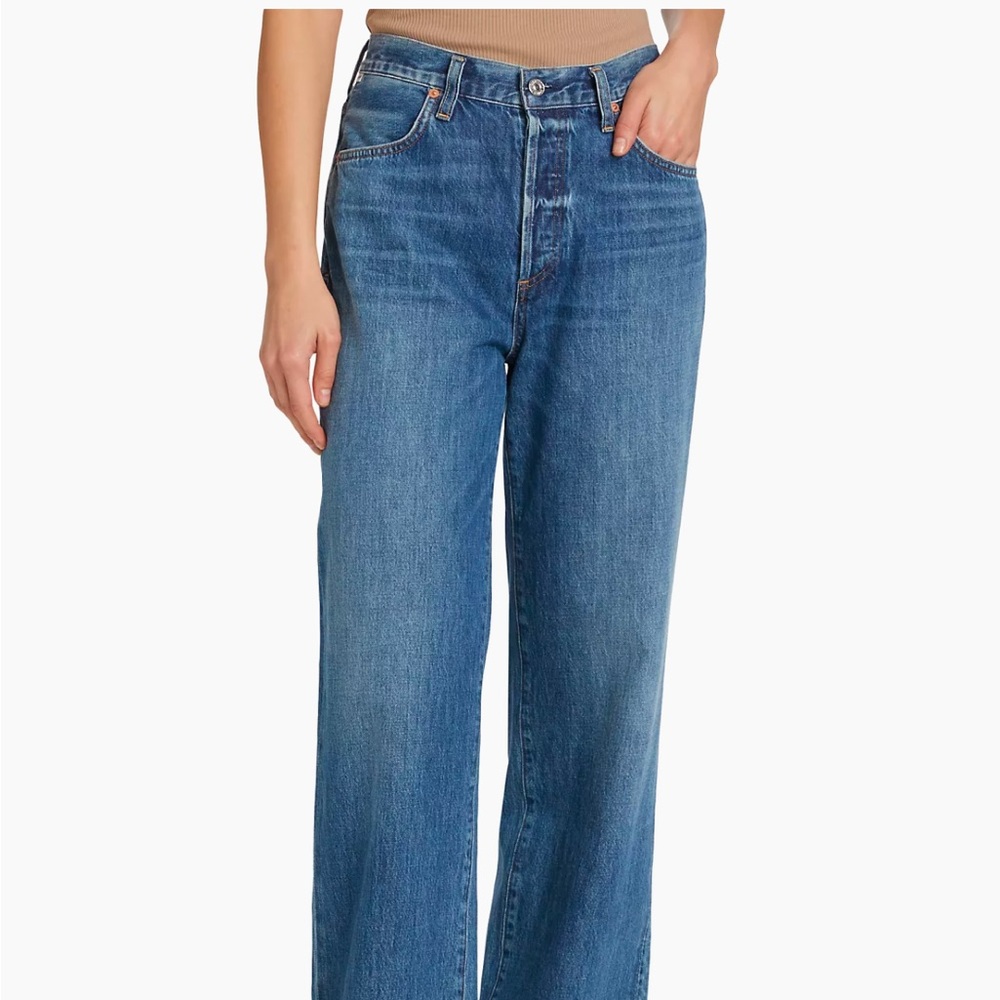 Citizens of Humanity Annina High Rise Jeans in Pinnacle Indigo